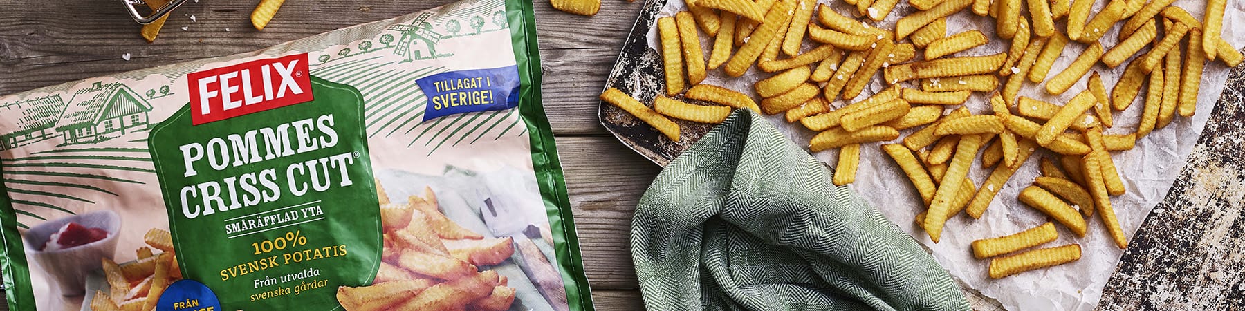 Felix Pommes Criss Cut