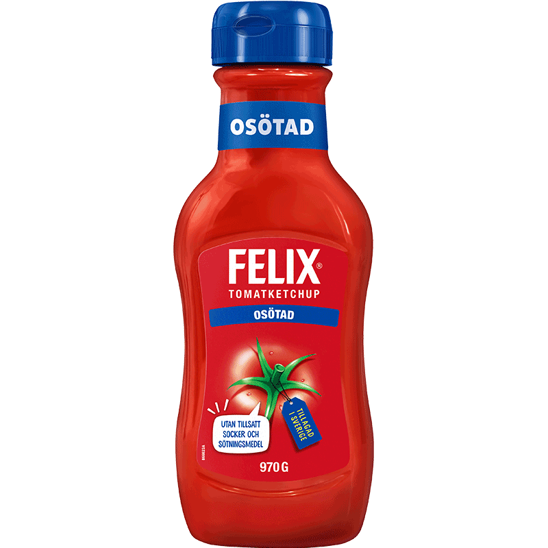 Felix osötade tomatketchup - Felix