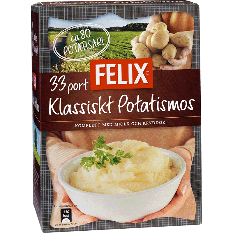 Klassiskt Potatismos 33 portioner