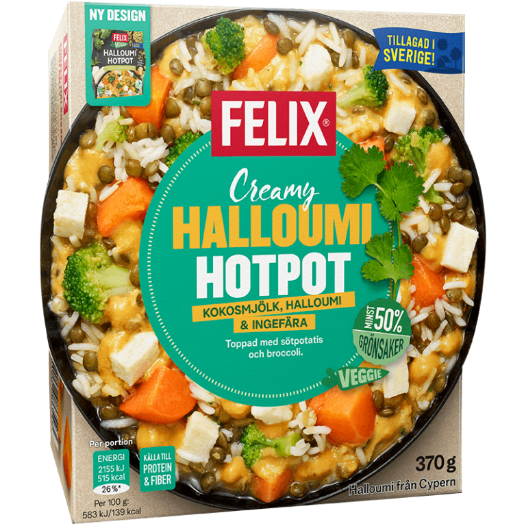 Creamy Halloumi Hotpot