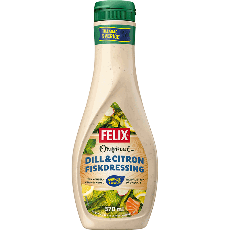 Fiskdressing dill- och citron - Felix