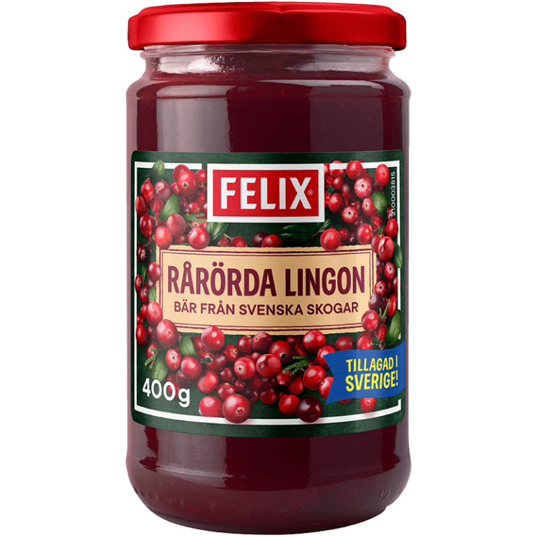 Rårörda Lingon 400g