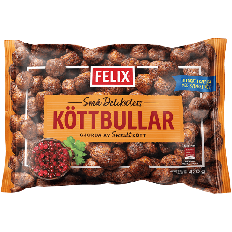 Små Delikatessköttbullar