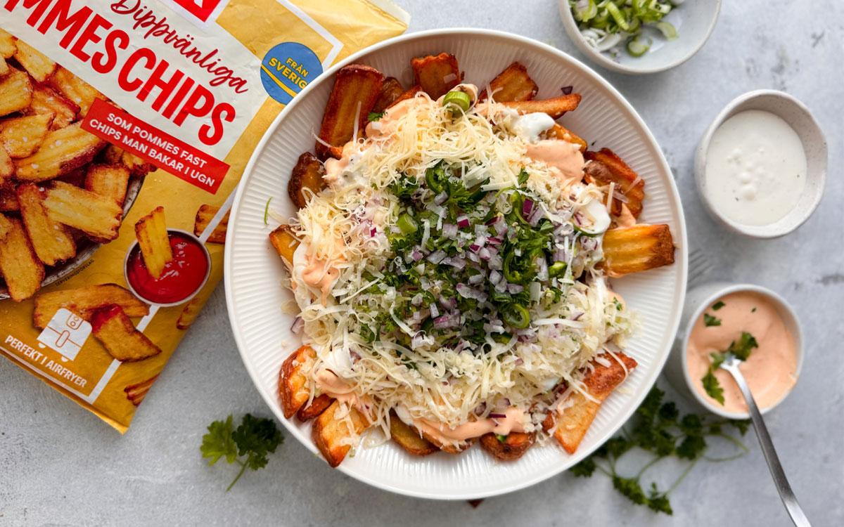 Loaded fries Pommes Chips