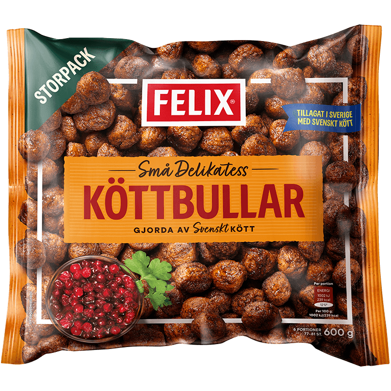Små Delikatessköttbullar Storpack
