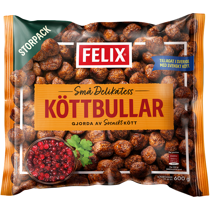 Små Delikatessköttbullar Storpack