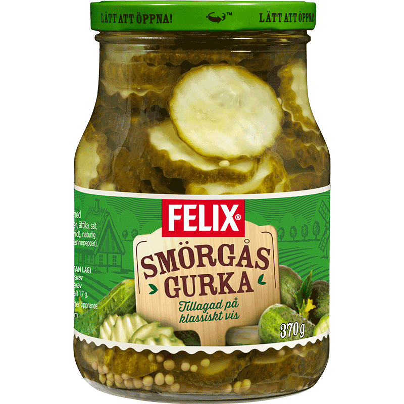 Skivad Smörgåsgurka 370g