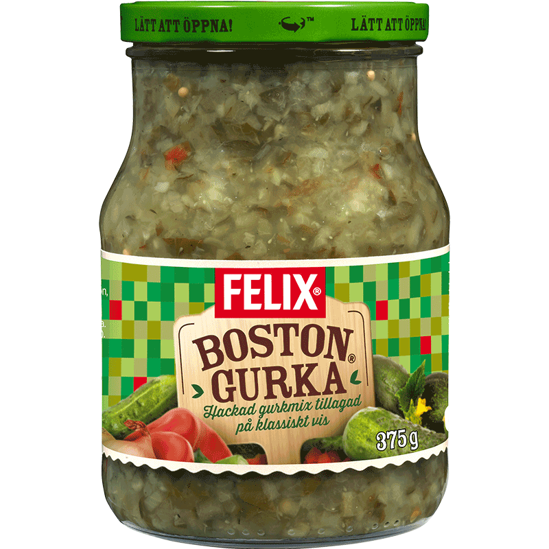 Bostongurka® Gurkmix 375g