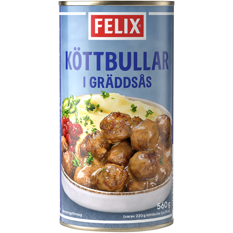 Köttbullar i gräddsås