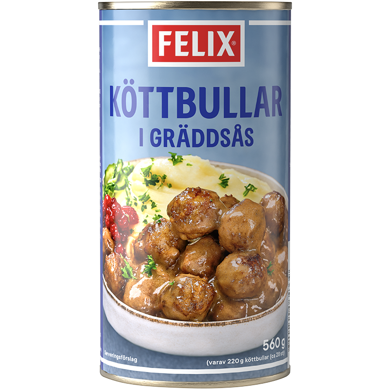 Köttbullar i gräddsås