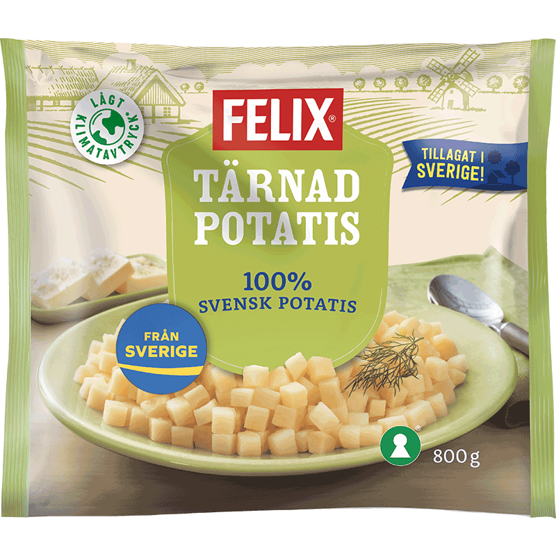 Tärnad Potatis