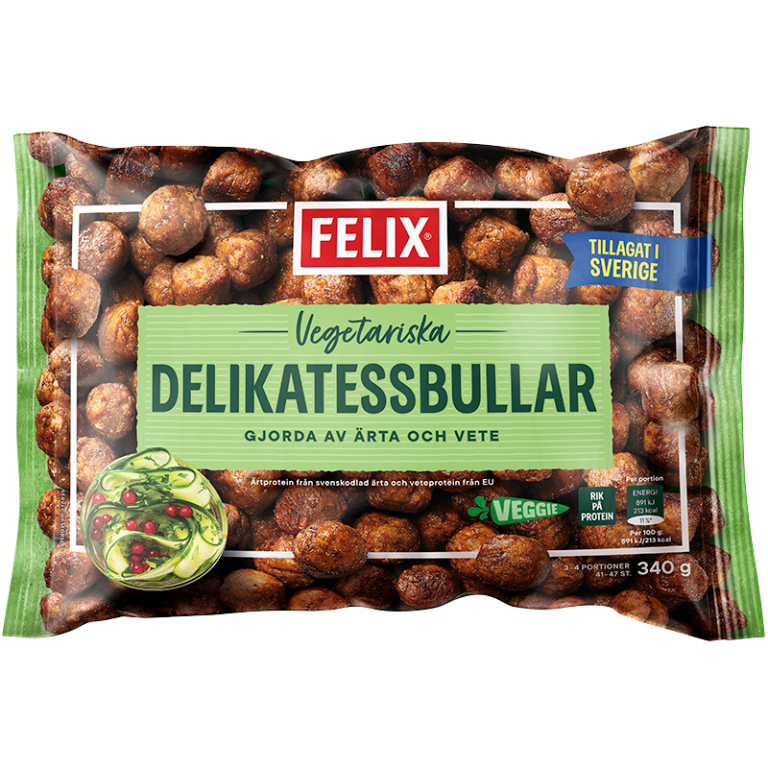 Vegetariska Delikatessbullar