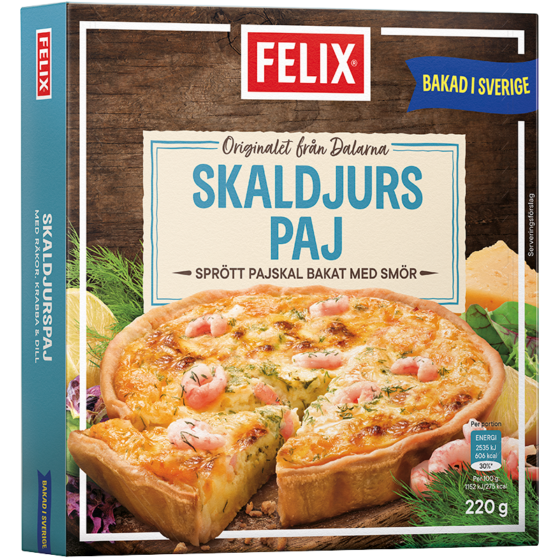 Skaldjurspaj