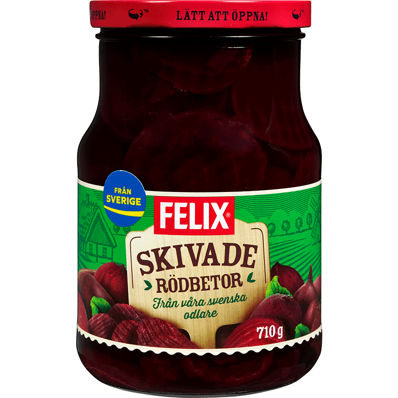 Rödbetor skivade 710 g