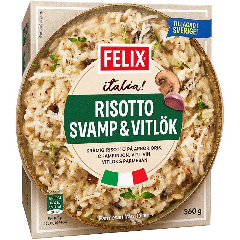 Risotto Svamp & Vitlök