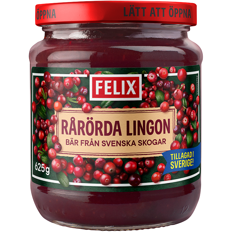 Rårörda Lingon 625g