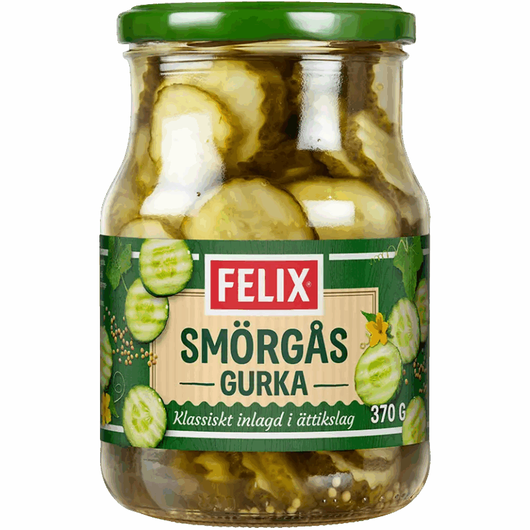 Skivad Smörgåsgurka 370g