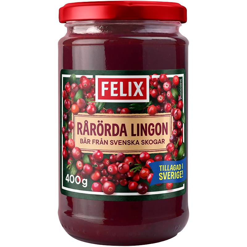 Rårörda Lingon 400g