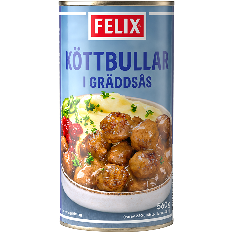 Köttbullar i gräddsås