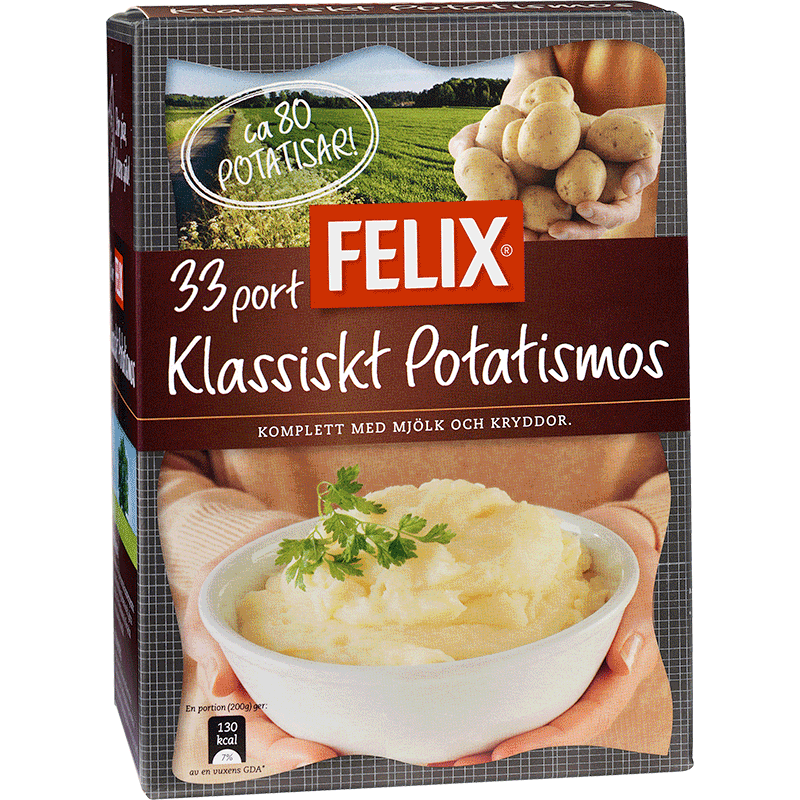 Klassiskt Potatismos 33 portioner