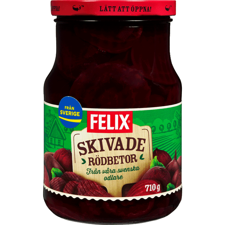 Rödbetor skivade 710 g