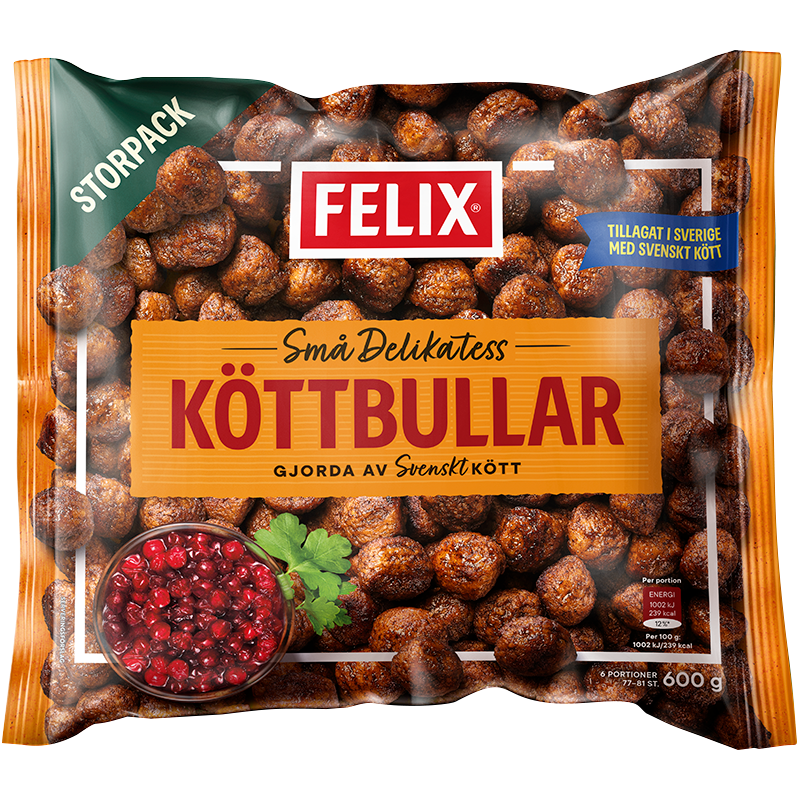 Små Delikatessköttbullar Storpack