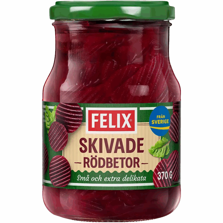 Rödbetor skivade 370 g