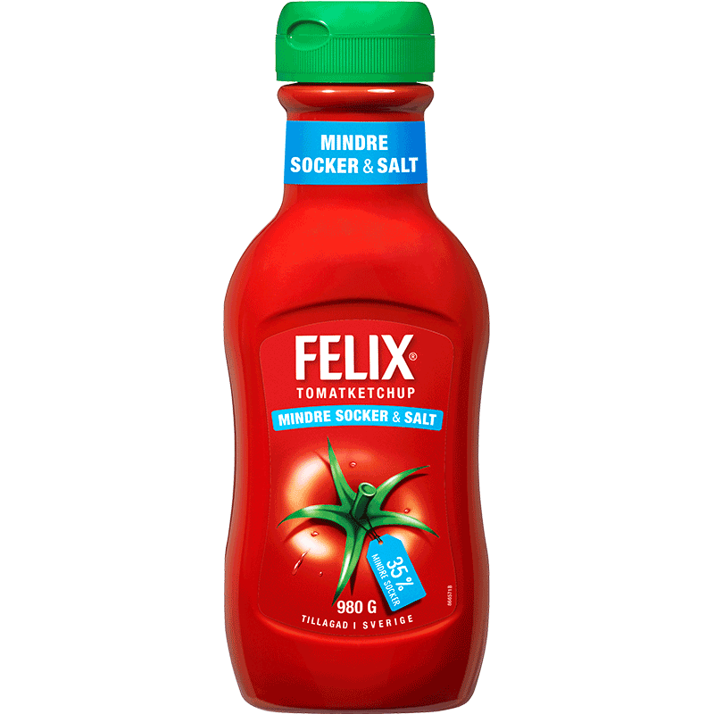 Tomatketchup Mindre Socker & Salt