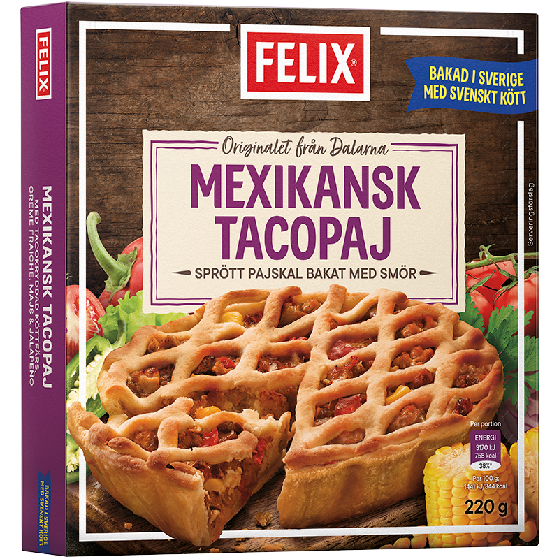Mexikansk Tacopaj