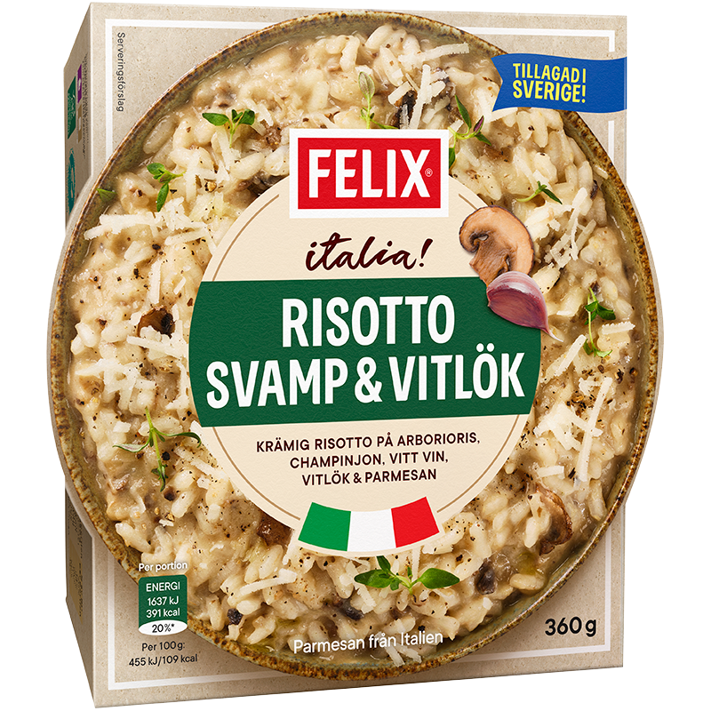 Risotto Svamp & Vitlök