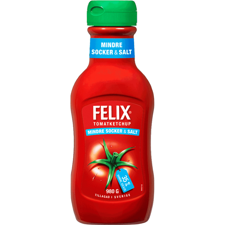 Tomatketchup Mindre Socker & Salt