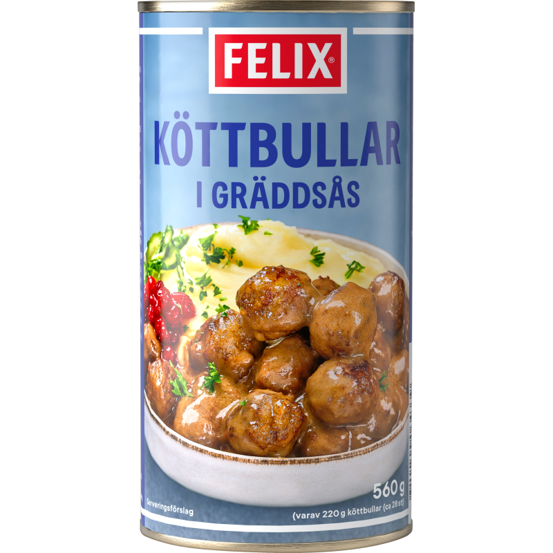 Köttbullar i gräddsås