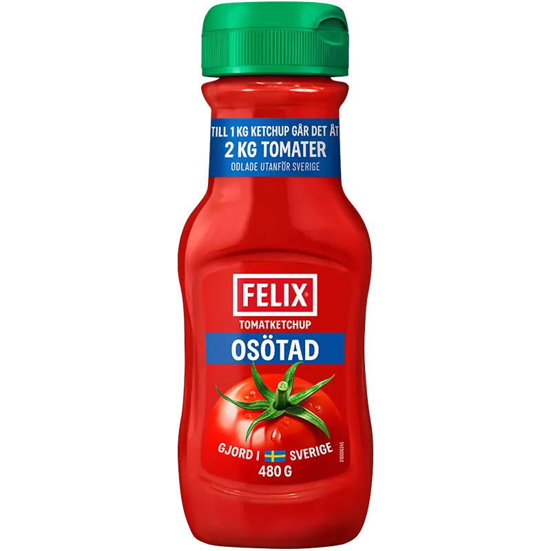 Tomatketchup Osötad 480 g