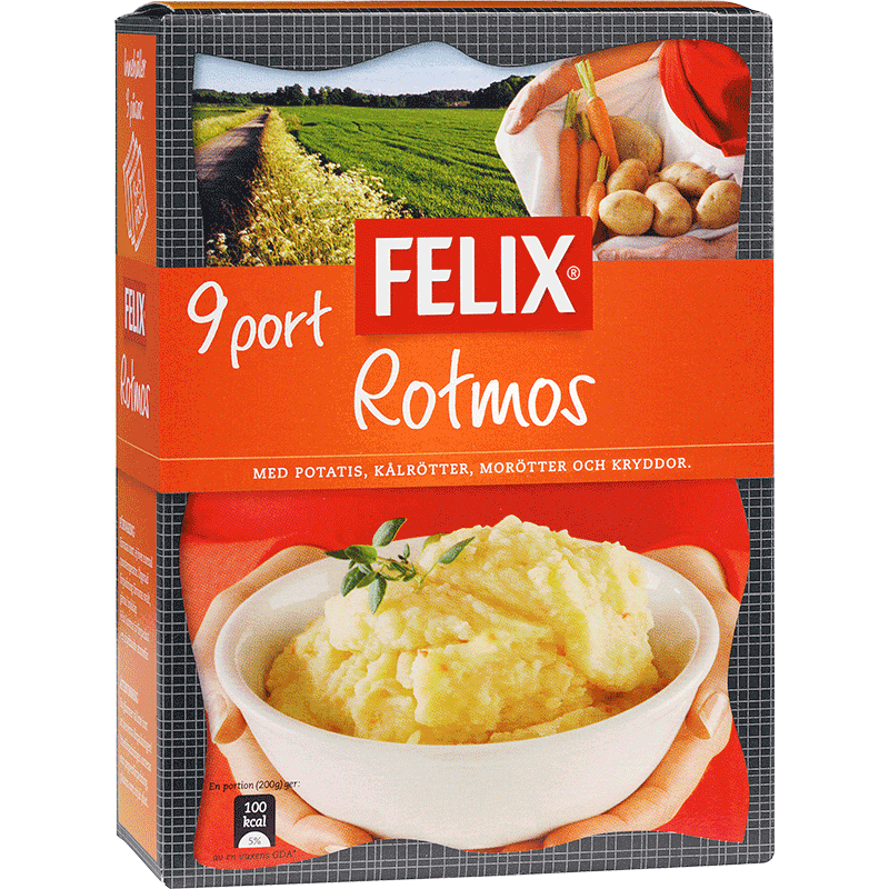 Rotmos 9 portioner