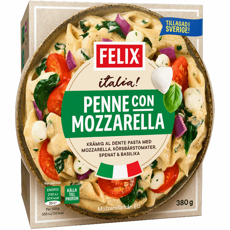 Penne con Mozzarella