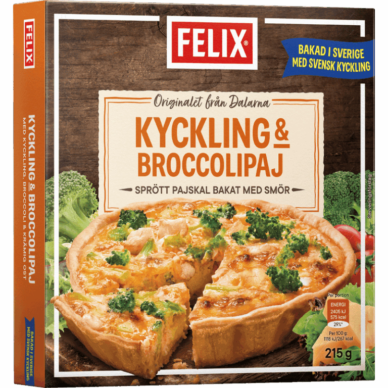 Kyckling & Broccolipaj