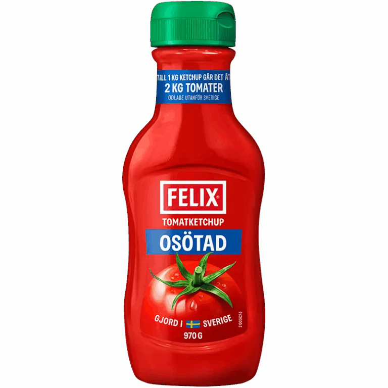 Tomatketchup Osötad 970 g