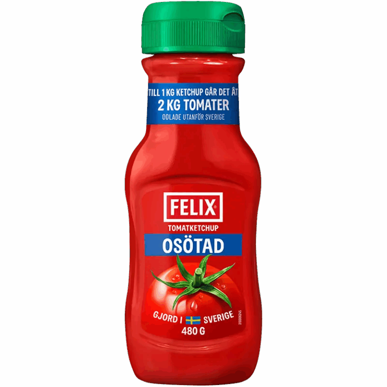 Tomatketchup Osötad 480 g