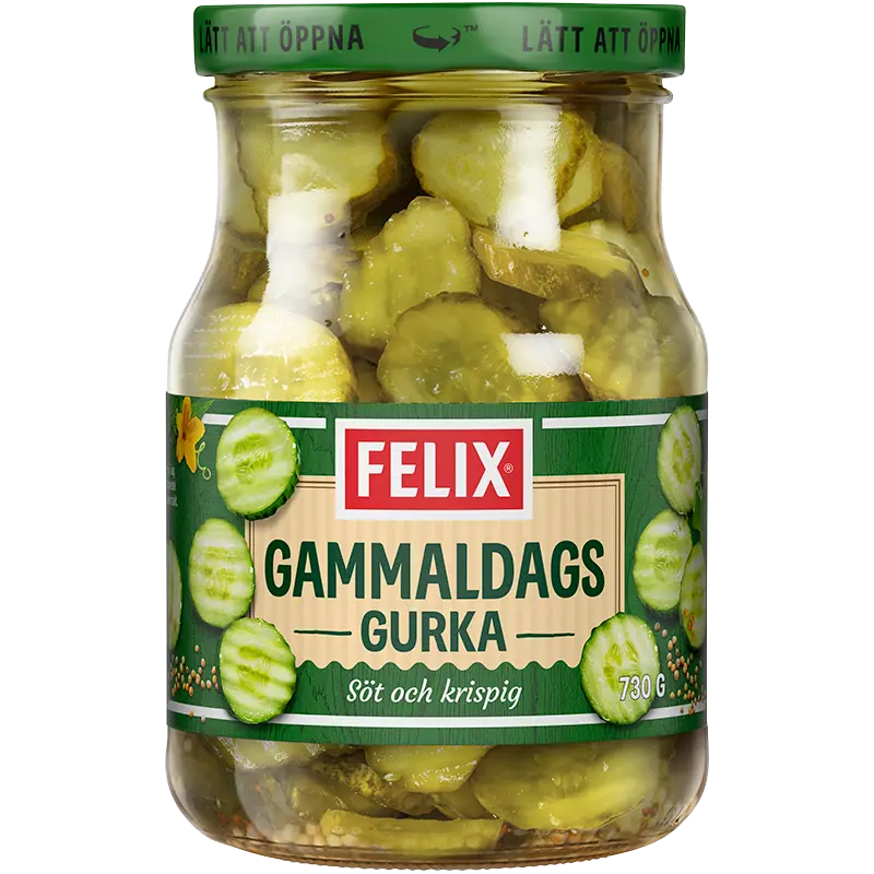 Gammaldags Gurka skivad