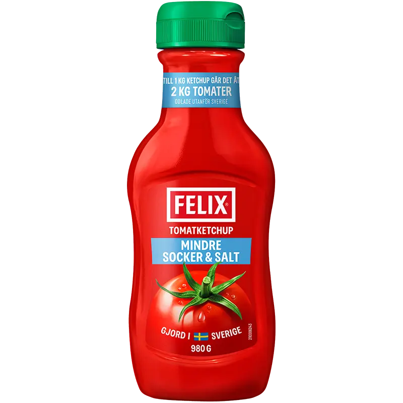 Tomatketchup Mindre Socker & Salt