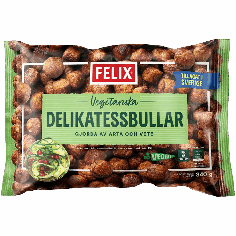 Vegetariska Delikatessbullar