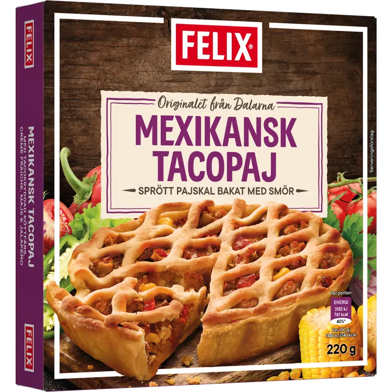 Mexikansk Tacopaj