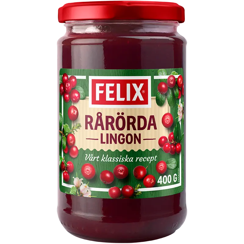 Rårörda Lingon 400g