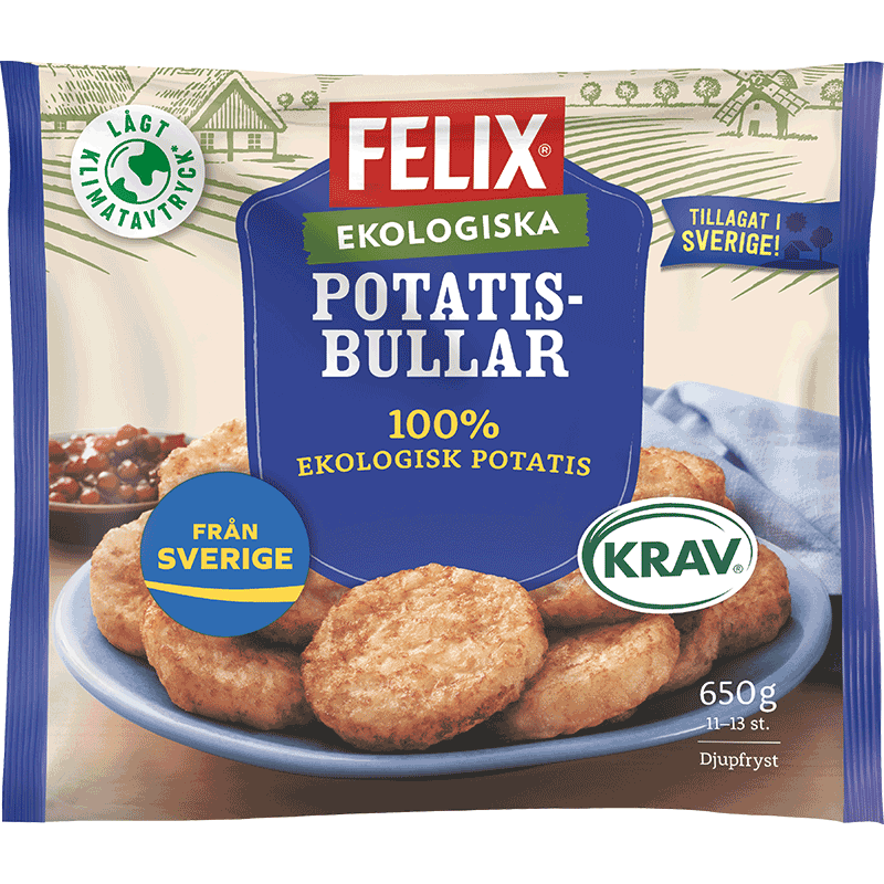 Ekologiska Potatisbullar