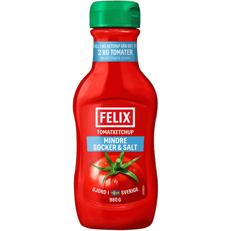 Tomatketchup Mindre Socker & Salt