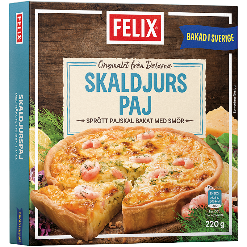 Skaldjurspaj