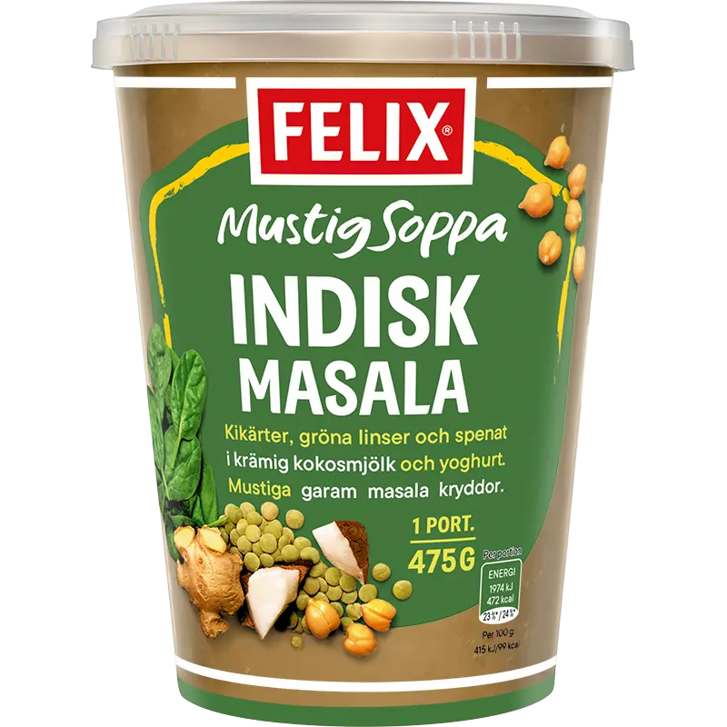 Indisk Masalasoppa