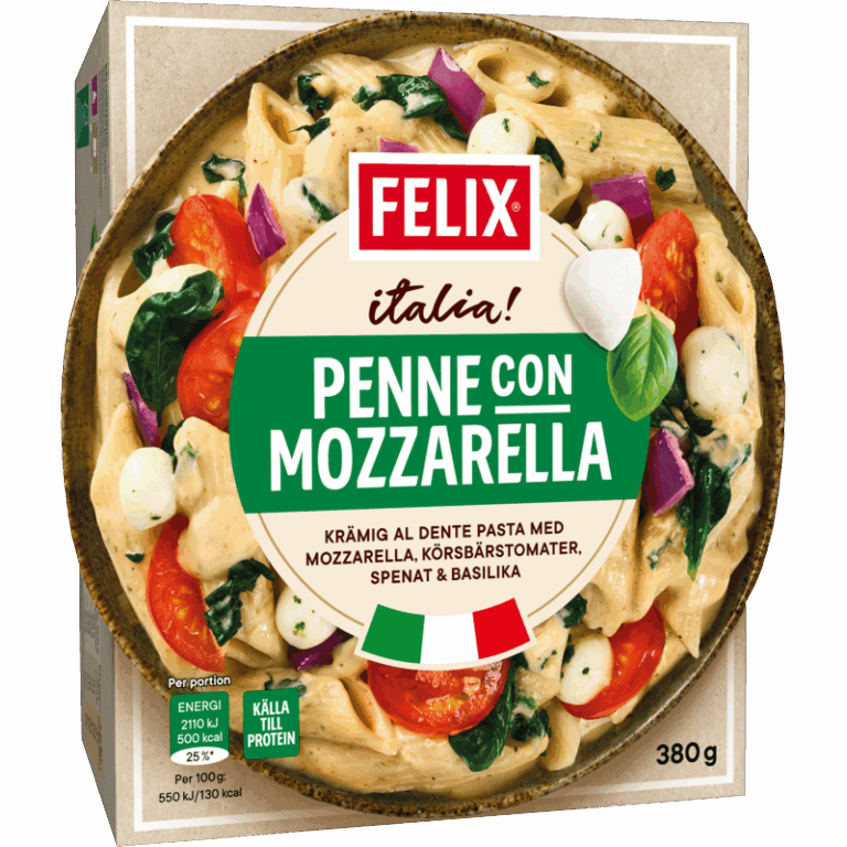 Penne con Mozzarella