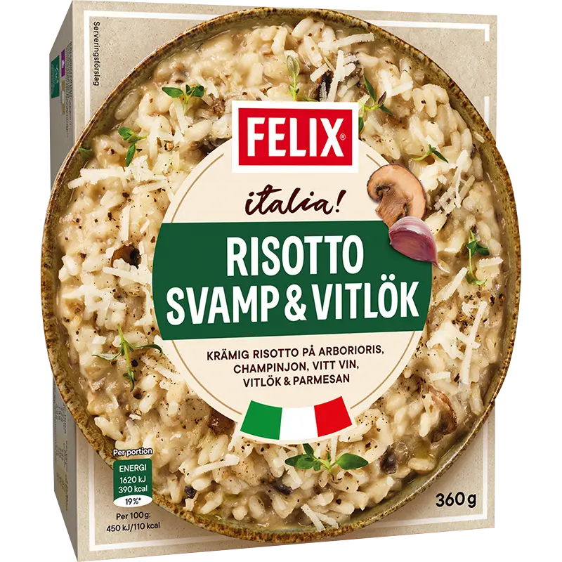 Risotto Svamp & Vitlök