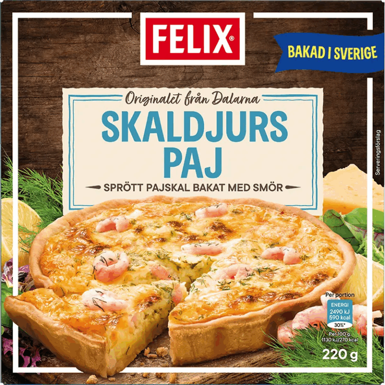 Skaldjurspaj